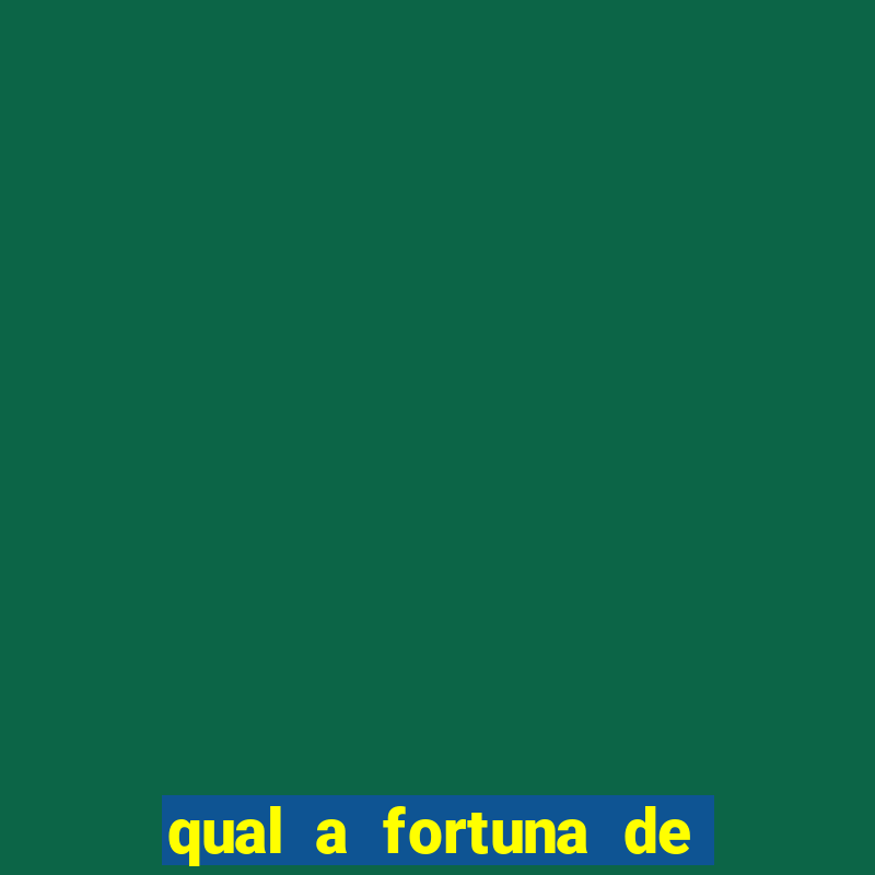 qual a fortuna de oscar jogador